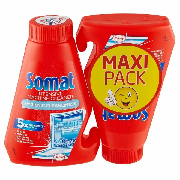 Somat Intenzívny čistič umývačky riadu 2 x 250 ml 1bal