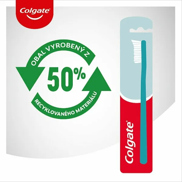 Colgate Premier Clean zubná kefka medium 1 ks