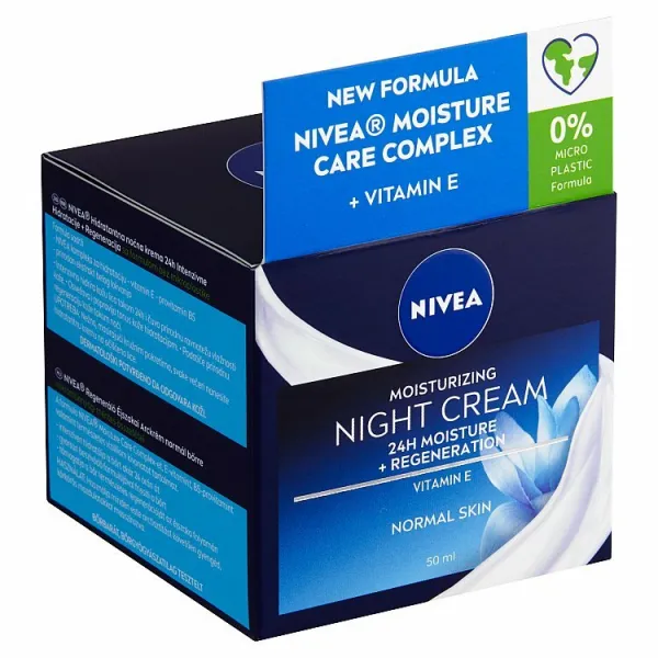 Nivea Regeneračný nočný krém pre normálnu pleť 50 ml