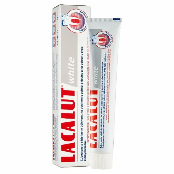 Lacalut White zubná pasta 75 ml