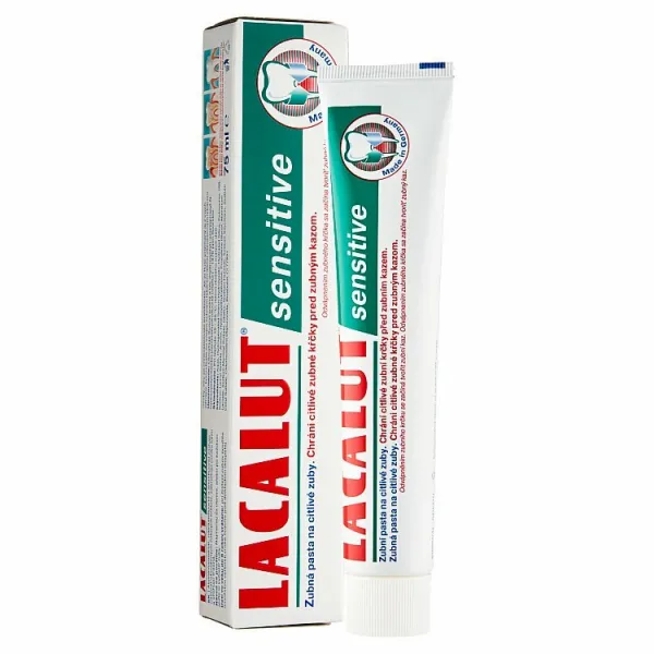 Lacalut Sensitive zubná pasta na citlivé zuby 75 ml
