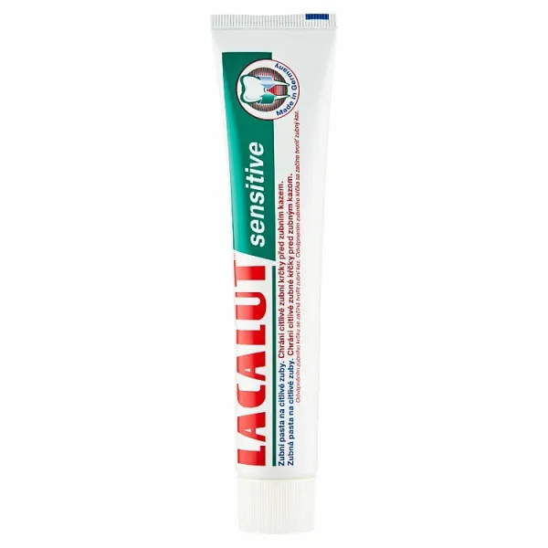Lacalut Sensitive zubná pasta na citlivé zuby 75 ml