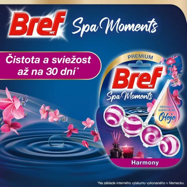 Bref Spa Moments Harmony tuhý WC blok 3 x 50 g