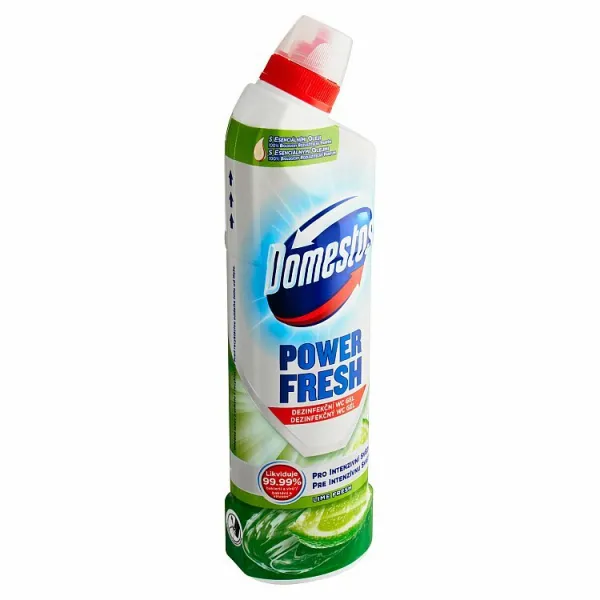 Domestos Power Fresh Lime Fresh dezinfekčný WC gél 700 ml 1ks