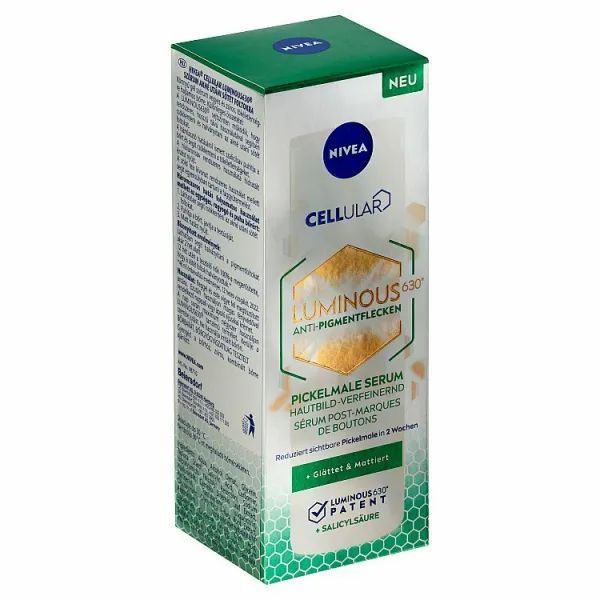 Nivea Cellular Luminous630 Sérum proti pigmentovým škvrnám po akné 30 ml