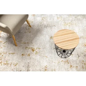 Koberec DUKE 51546 krémový / zlatý, vintage / strapce