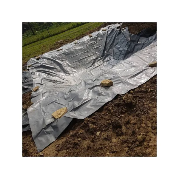 Krycia plachta hnedo strieborná 2x2m 210g m2 | jaks