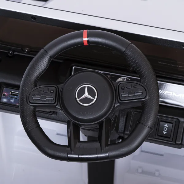Elektromobil pre deti MERCEDES AMG G63 biely