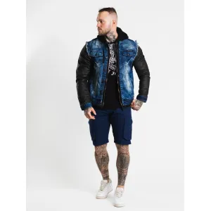 Pánske kraťasy CIPO & BAXX CK188 NAVY BLUE Farba: Modrá, Konfekčná veľkosť: W38