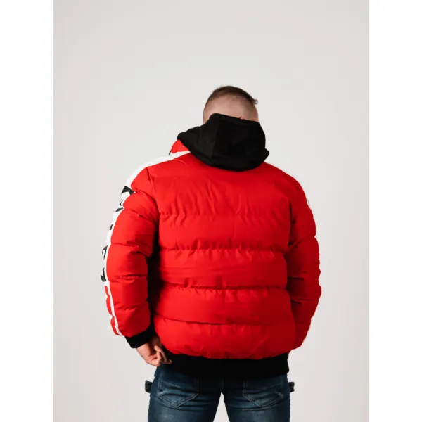Pánska bunda CIPO & BAXX CM222 RED Farba: Červená, Konfekčná veľkosť: M