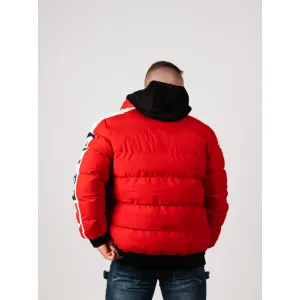 Pánska bunda CIPO & BAXX CM222 RED Farba: Červená, Konfekčná veľkosť: M