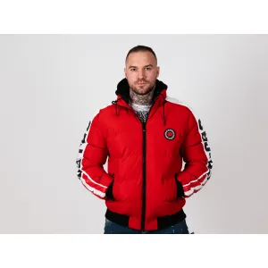 Pánska bunda CIPO & BAXX CM222 RED Farba: Červená, Konfekčná veľkosť: M