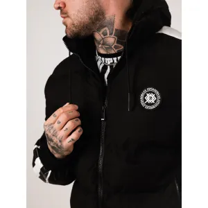 Pánska bunda CIPO & BAXX CM222 BLACK Farba: Čierna, Konfekčná veľkosť: M