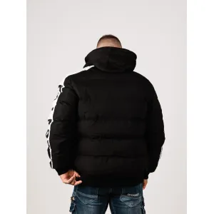 Pánska bunda CIPO & BAXX CM222 BLACK Farba: Čierna, Konfekčná veľkosť: M