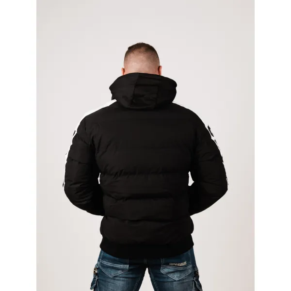 Pánska bunda CIPO & BAXX CM222 BLACK Farba: Čierna, Konfekčná veľkosť: M