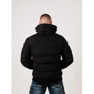 Pánska bunda CIPO & BAXX CM222 BLACK Farba: Čierna, Konfekčná veľkosť: M