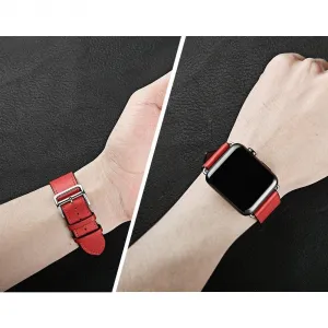 Innocent Classic Buckle Band Apple Watch 44/45/46/49mm - Red