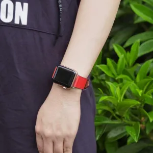 Innocent Classic Buckle Band Apple Watch 44/45/46/49mm - Red