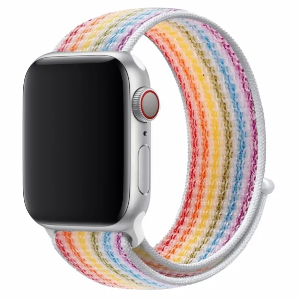 Innocent Látková slučka na Apple Watch Band 38/40/41 mm - Rainbow Pride 20'