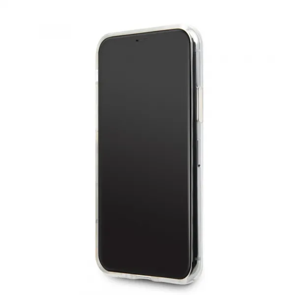 Guess Solid Glitter Case iPhone 11 Pro Max - Gold