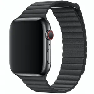 Innocent Kožený remienok na slučku Apple Watch 38/40/41 mm - čierny