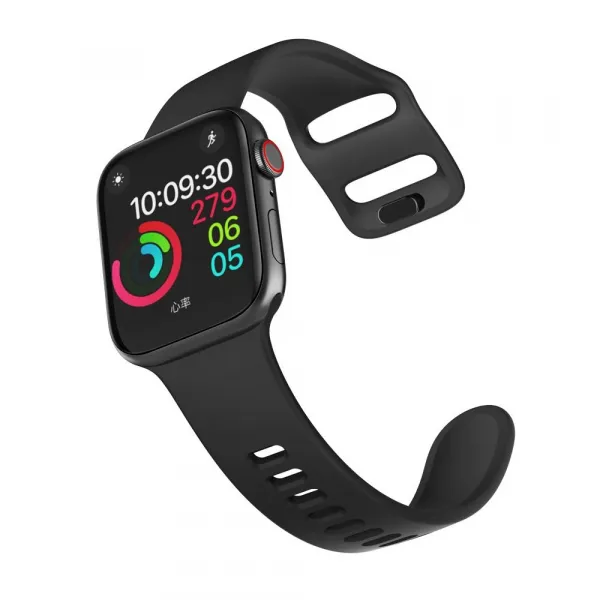 Innocent Sport Silicone Apple Watch Band 40/41/42mm - Black
