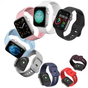 Innocent Sport Silicone Apple Watch Band 40/41/42mm - Black