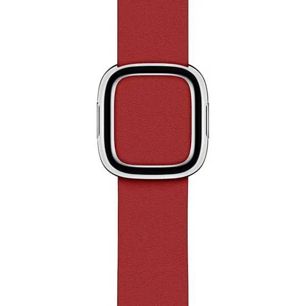 Innocent Iris Leather Apple Watch Band 44/45/46/49mm - Red