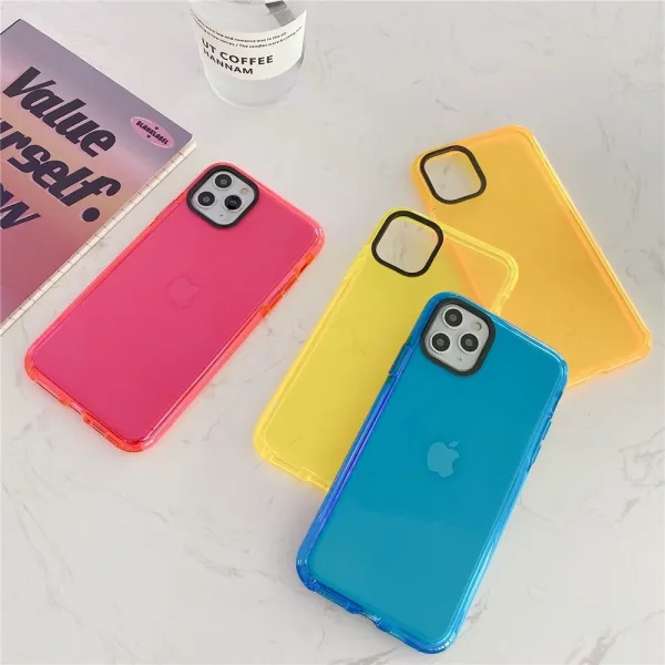 Innocent Neon Rugged Case iPhone XR - Neon Yellow