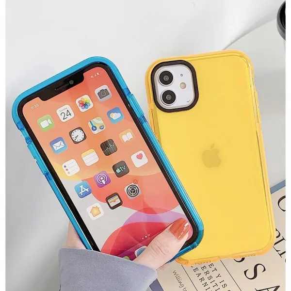 Innocent Neon Rugged Case iPhone XR - Neon Yellow