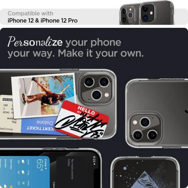 Spigen Ultra Hybrid Case iPhone 12 Pro Max - Crystal