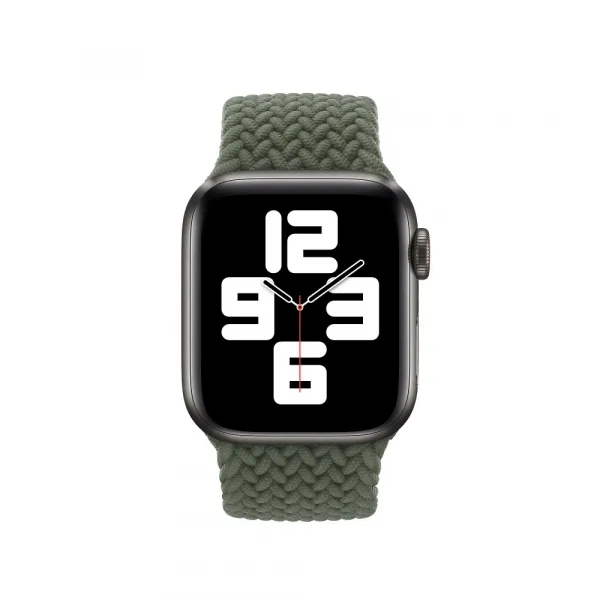 Innocent Braided Solo Loop Apple Watch Band 40/41/42mm - Khaki - S (132mm)