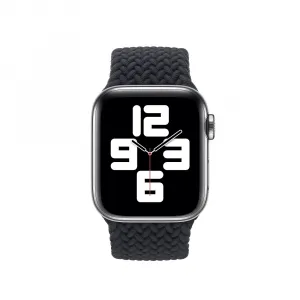 Innocent Braided Solo Loop Apple Watch Band 40/41/42mm - Black - M (144mm)