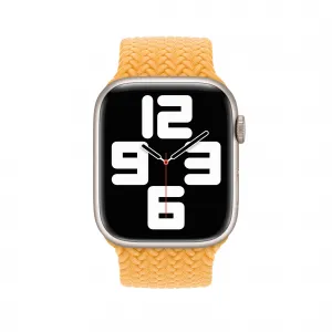 Innocent opletený remienok Apple Watch Solo Loop 38/40/41 mm - žltý - M (144 mm)