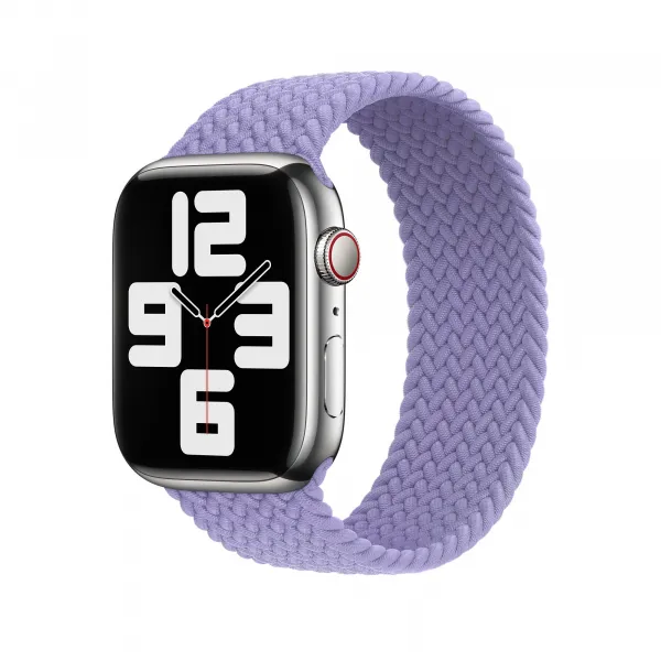 Innocent Braided Solo Loop Apple Watch Band 44/45/46/49mm - Lilac - S (148MM)