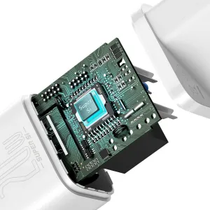 Baseus Super Si Quick Charger 1C 20W - biela