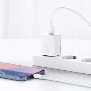 Baseus Super Si Quick Charger 1C 20W - biela
