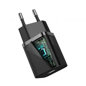 Baseus Super Si Quick Charger 1C 20W - čierna