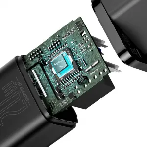 Baseus Super Si Quick Charger 1C 20W - čierna