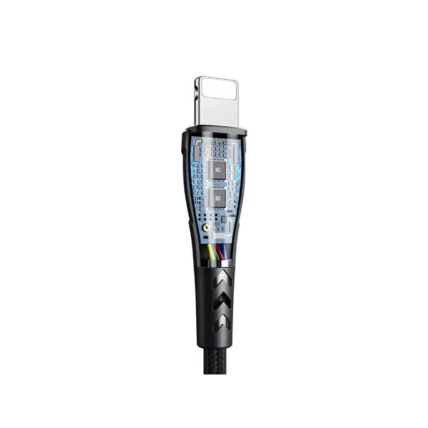 Kábel USB na Lightning, Mcdodo CA-7440, 0,2 m (čierny) 041011