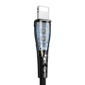 Kábel USB na Lightning, Mcdodo CA-7440, 0,2 m (čierny) 041011