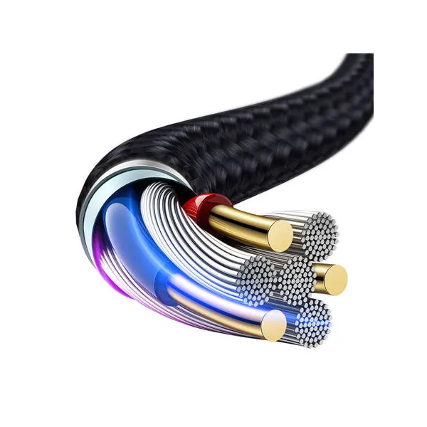 Kábel USB na Lightning, Mcdodo CA-7440, 0,2 m (čierny) 041011