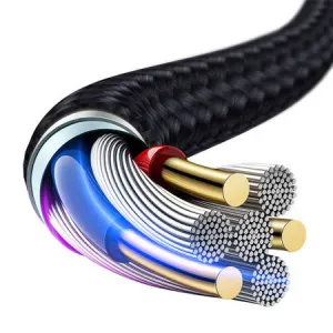Kábel USB na Lightning, Mcdodo CA-7440, 0,2 m (čierny) 041011