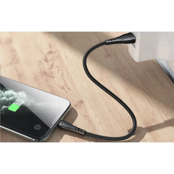 Kábel USB na Lightning, Mcdodo CA-7440, 0,2 m (čierny) 041011
