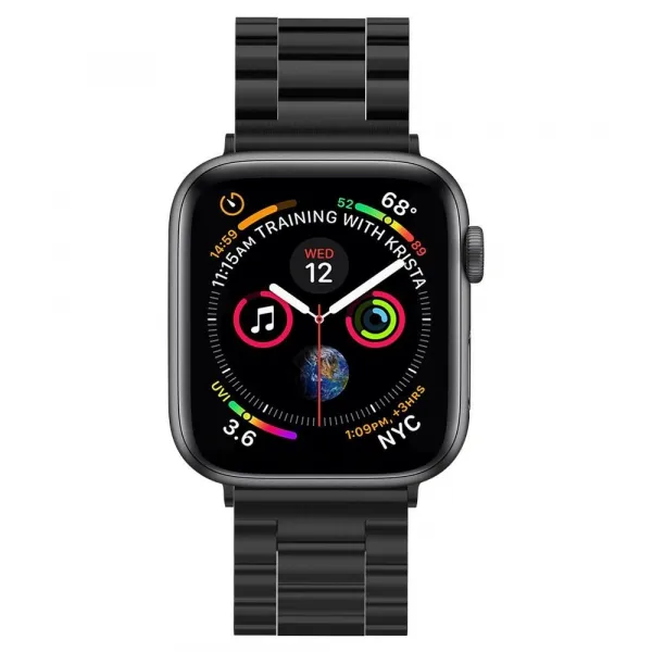 Spigen Modern Fit Remienok Apple Watch 42/44/45/49mm - Black