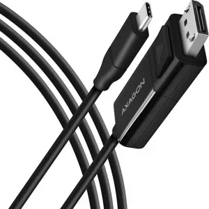 AXAGON RVC-DPC, redukcia / kábel USB-C -> DisplayPort 1.8 m, 4K/60 Hz