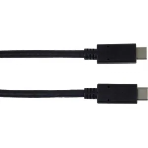 Kábel PREMIUMCORD USB-C ( USB 3.2 generácie 2x2, 5A, 100W, 20Gbit/s ) čierna, 2m