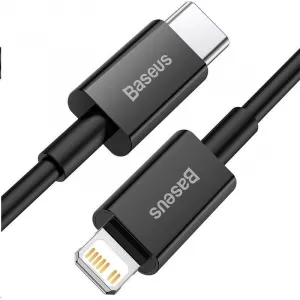 Rýchlonabíjací kábel Baseus Superior Series Type-C/Lightning 20W 2m Black