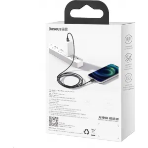 Rýchlonabíjací kábel Baseus Superior Series Type-C/Lightning 20W 2m Black