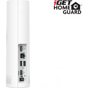 iGET HOMEGUARD HGNVK88002P - Kamerový systém s batériovými kamerami FullHD, sada 2 kamier + rekordér NVR